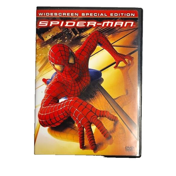 Other - Spider-man DVD Movie 2002 Action Superhero Tobey Maguire PG 13 Spiderman